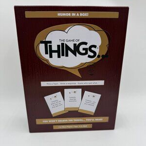 Patch ©2014 The Game of Things - Humor in a Box! NWT in sealed Hard Case